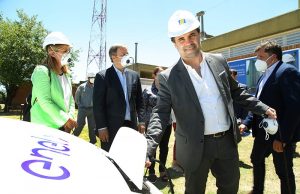 Darío Martínez con Edesur