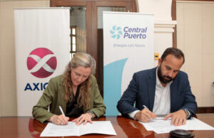 AXION energy firma con Central Puerto un acuerdo para la provisión de energía renovable