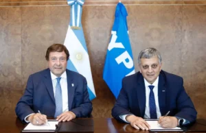 YPF y Río Negro sellaron un acuerdo clave para impulsar el proyecto Argentina LNG