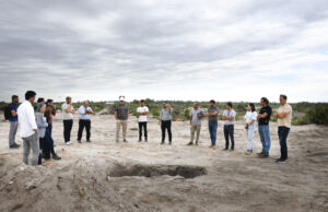 Se realizó la segunda visita de empresas al predio que alojará el futuro Parque Solar Guaymallén