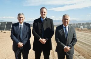 Adorni inauguró el parque solar más grande del país