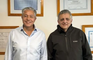 Figueroa y Marín firmaron un acuerdo para potenciar el Proyecto GNL
